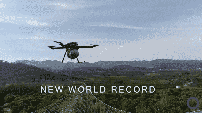 Nuevo Récord Mundial de Vuelo para Dron