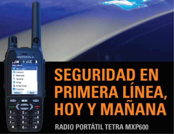 Motorola Solutions lanza su radio TETRA MXP600 para la seguridad pública en América Latina