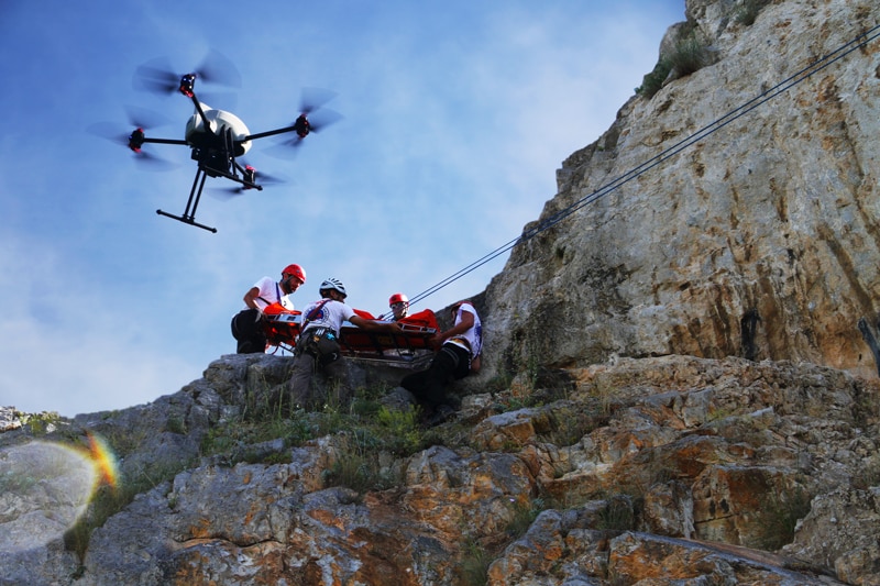 Drones para búsqueda y rescate