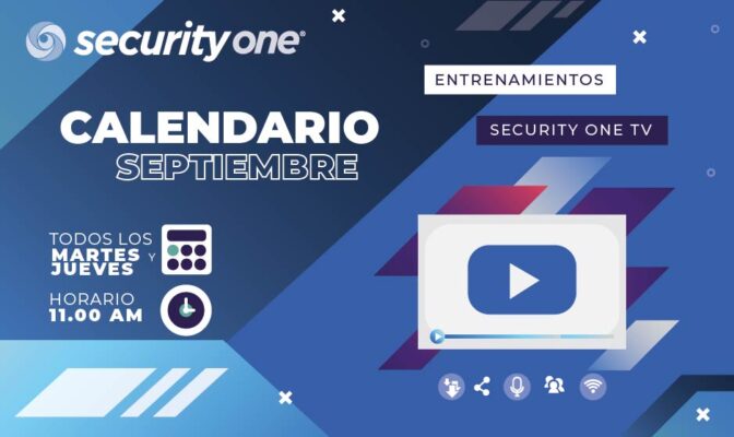 Calendario Septiembre de Security One