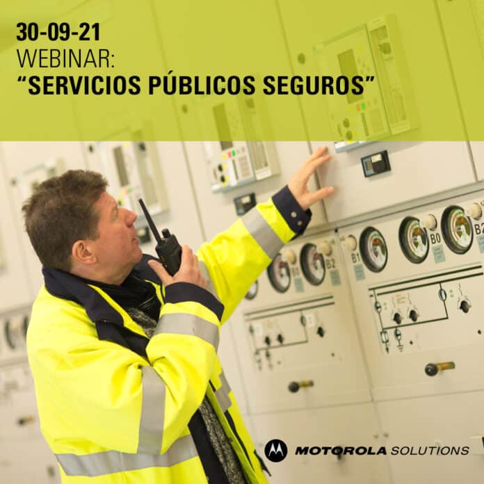 Webinar Motorola Solutions: Servicios públicos seguros