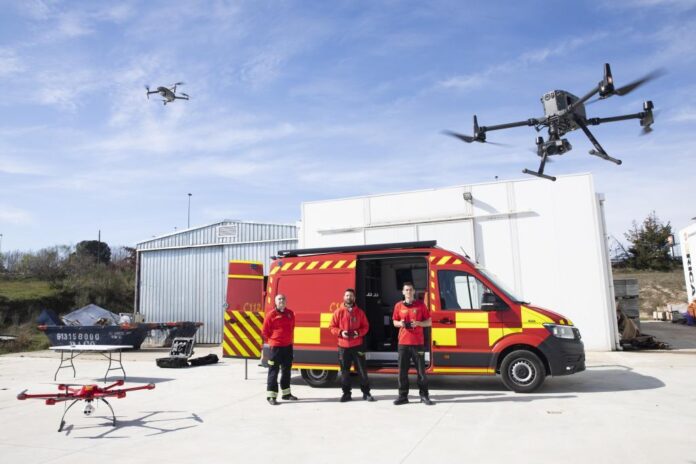 drones para bomberos