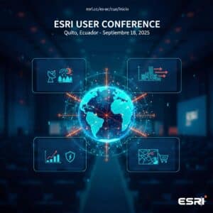 Expertos se reunirán en el evento de georeferenciación más importante del país “Conferencia de Usuarios Esri 2025” 1 ESRI User Conference